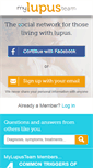 Mobile Screenshot of mylupusteam.com